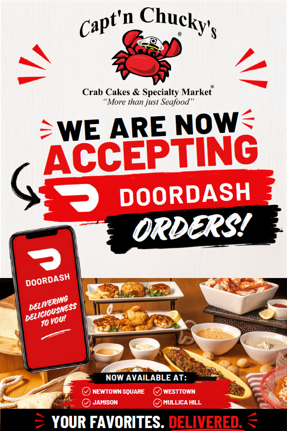 now accepting doordash orders